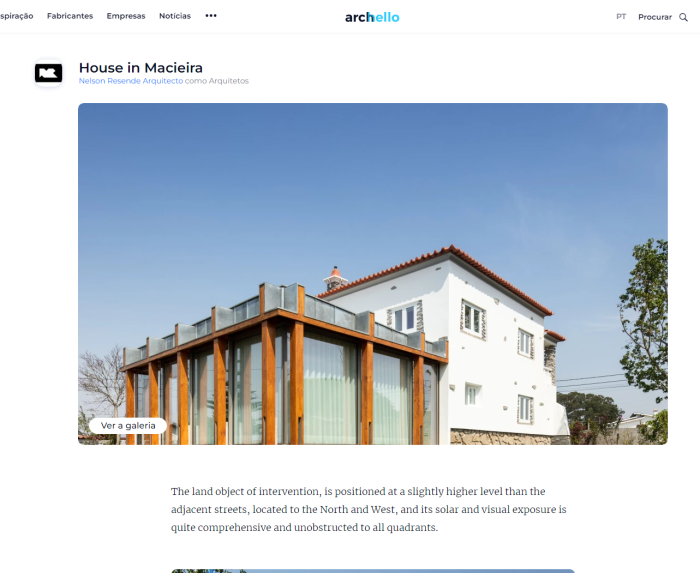 House in Macieira